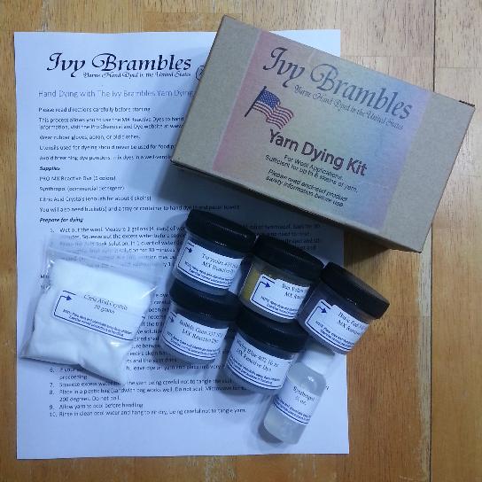 Ivy Brambles Yarn Dying Kit Ivy Brambles Yarn Dying Kit